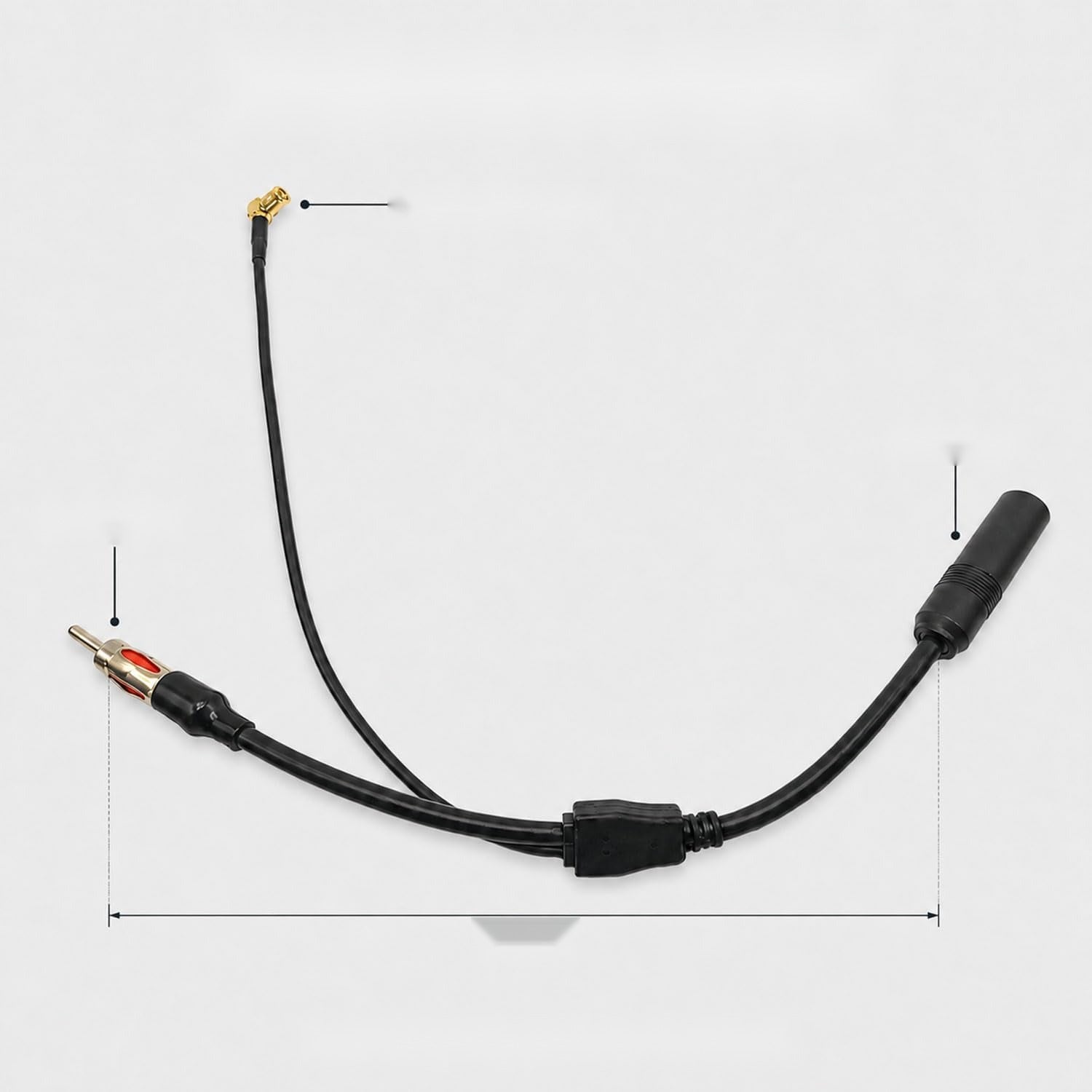 DAB+ SMB ANTENNA SPLITTER CAR ONE-PIECE ADAPTER Manufacturer code 5908140612167