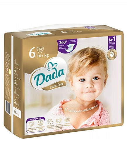 DADA Extra Care size 6 Diapers 102pcs EAN (GTIN) 5905567820830