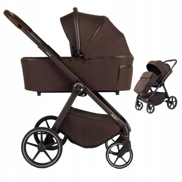 DADA PRAMS FLUX STROLLER 2IN1 ACCESSORIES - CHOCOLATE