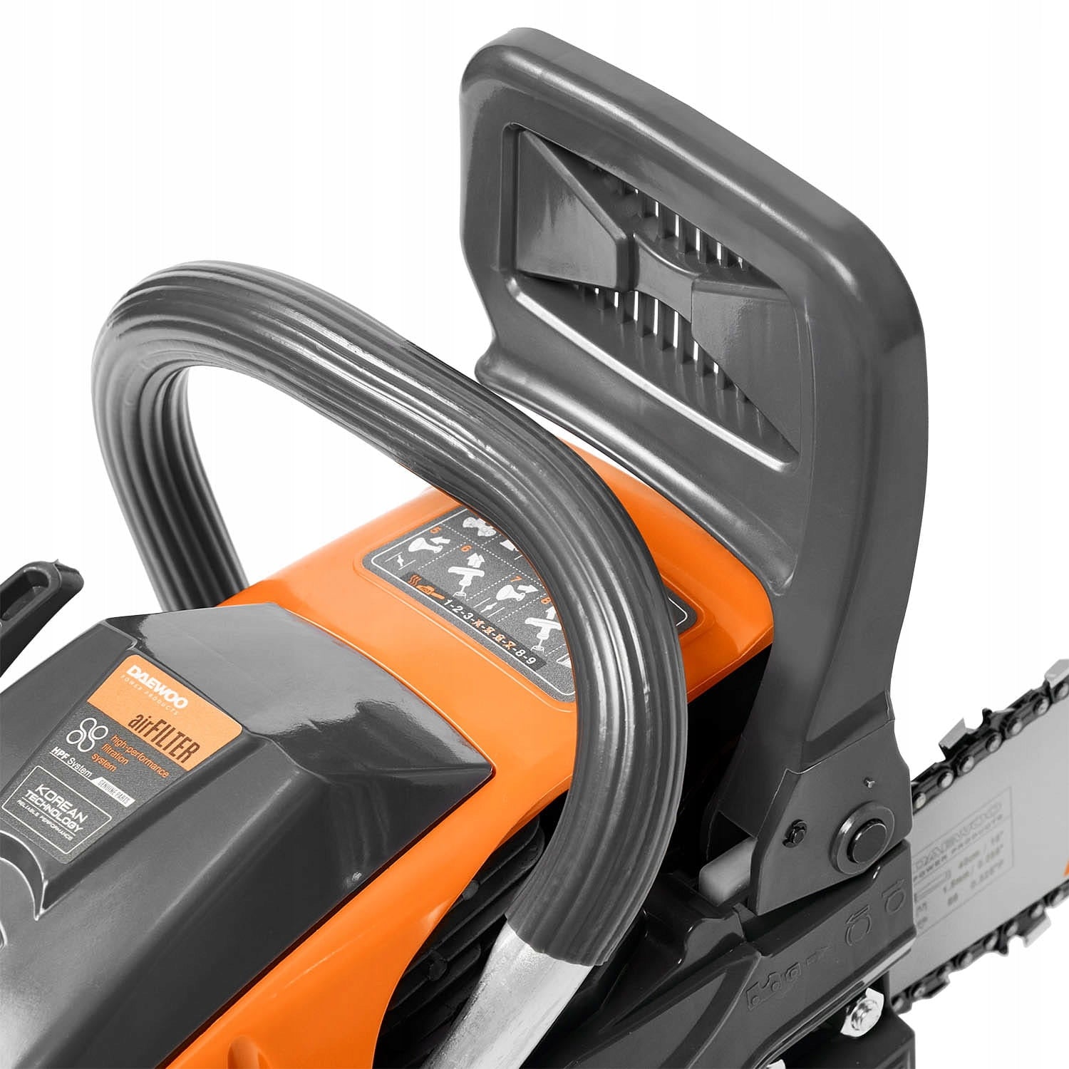 DAEWOO DACS 4500 CHAINSAW DIESEL CHAINSAW 2,7KM + AXE FILE Brand Daewoo