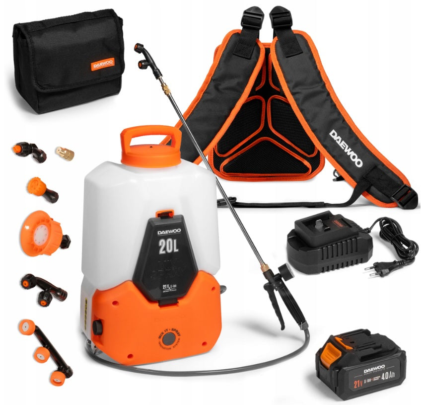 DAEWOO DSA 2021LI SET CORDLESS SPRAYER 21V 4.0Ah 20L
