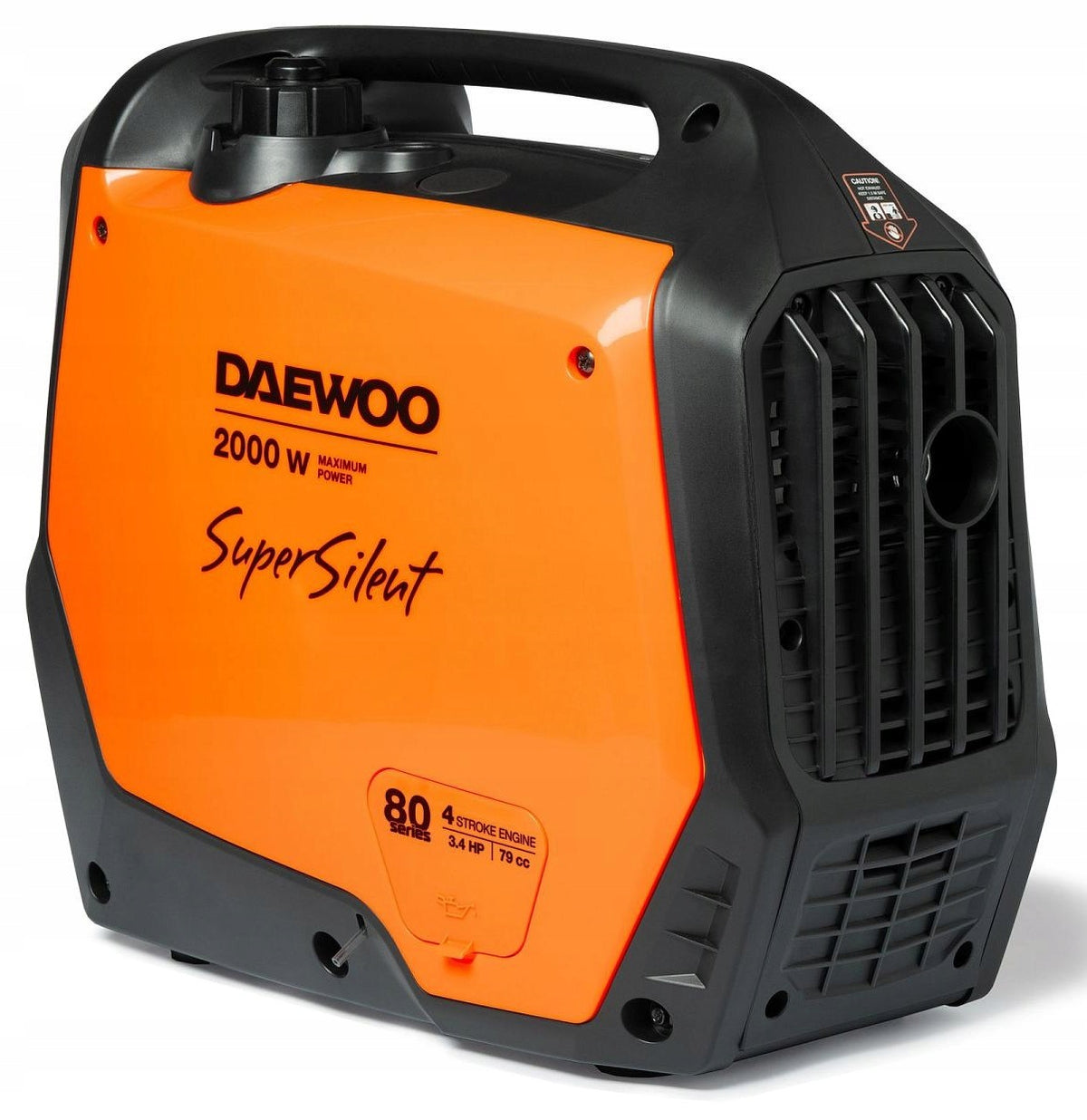 DAEWOO GENERATOR INVERTER GENERATOR SET 2.0kW 79cc 3.4KM 2x230V Manufacturer code GDA 2500Si