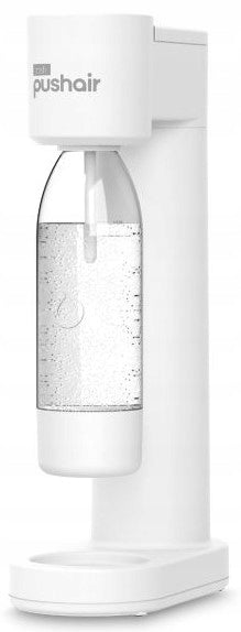DAFI PushAir saturator with CO2 cartridge + 2 bottles for saturator 0,7 l white Packaging status original