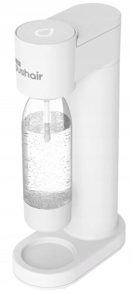 DAFI PushAir saturator with CO2 cartridge + 2 bottles for saturator 0,7 l white Volume 700 ml