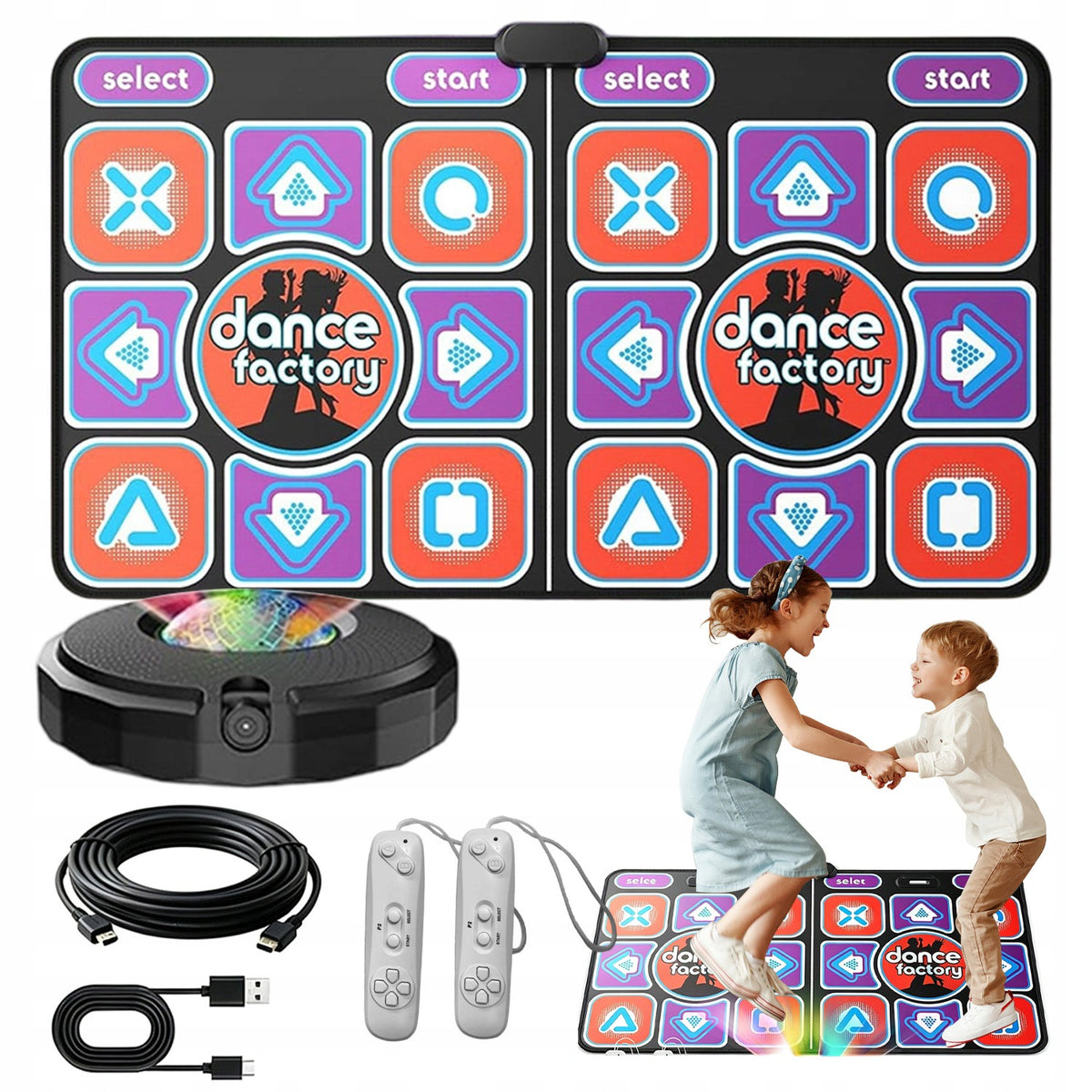 DANCE MAT AR CAMERA HDMI PLUG PLAY DANCE GAME CHILDREN ADULTS