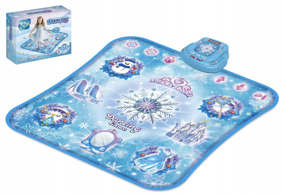 DANCE MAT FOR CHILDREN WITH BLUETOOTH 4 MODES MUSIC DANCE GAME 103X85CM