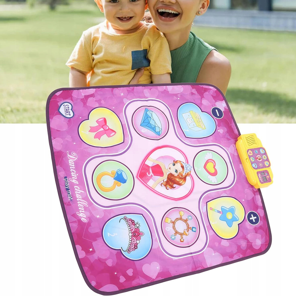 DANCE MAT MUSICAL ARCADE GAME KEYBOARD DANCING MUSIC BLUETOOTH CONNECTION Brand no brand