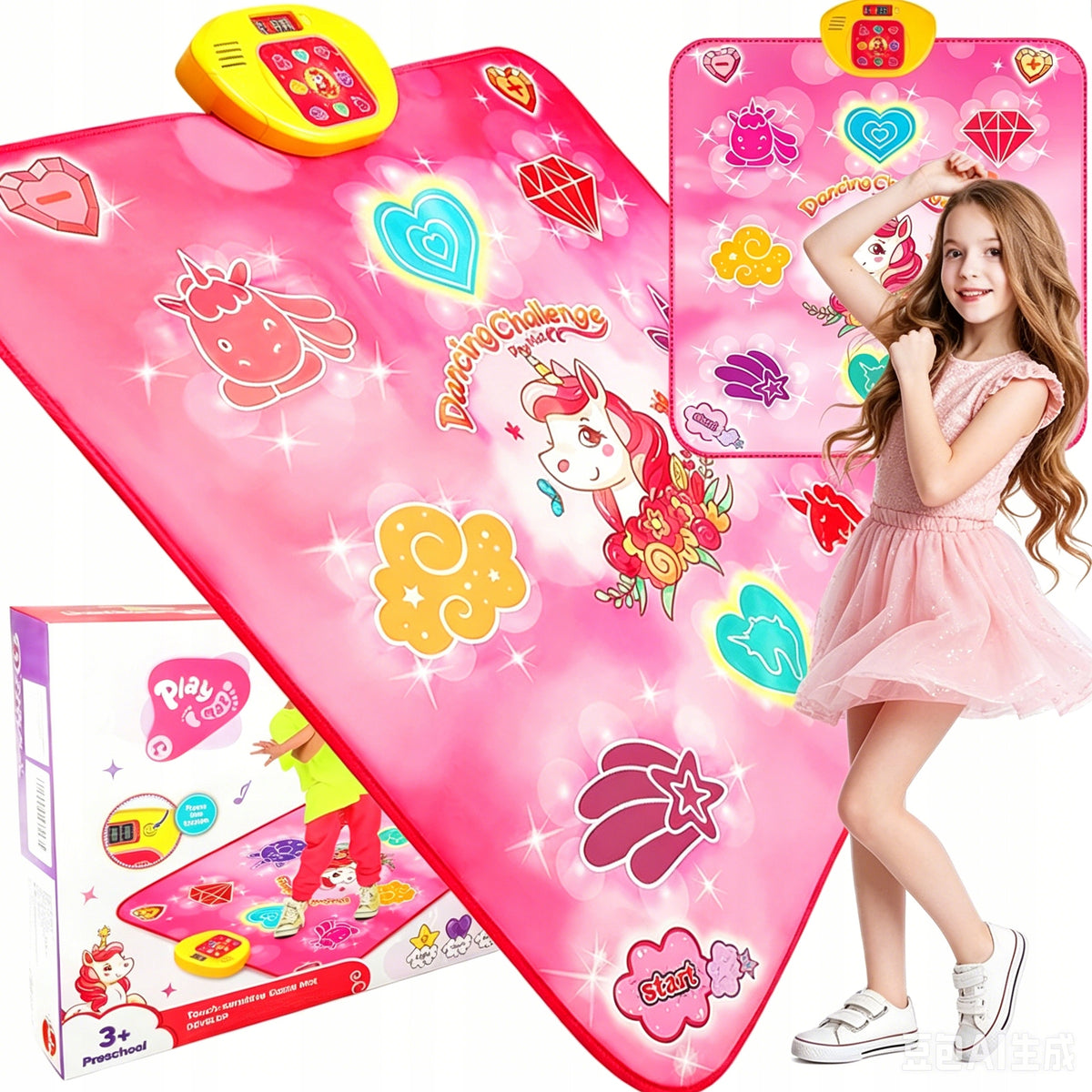DANCE MAT NON-SLIP FOLDING INTERACTIVE 5 MODES FOR CHILDREN