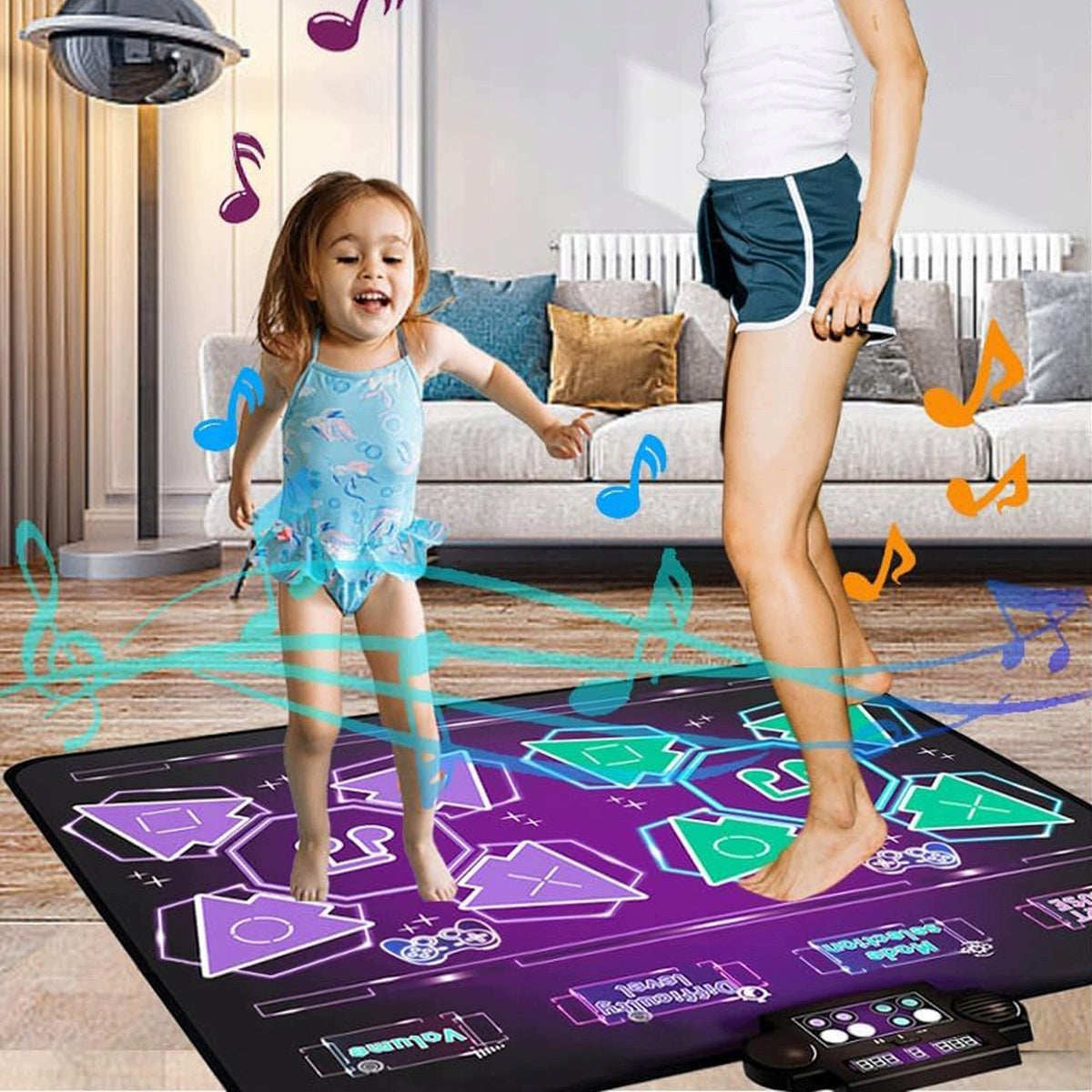 DANCE MATS FOR CHILDREN 8 MODES GIVES THE MAT WITH 8 ELECTRONIC MUSIC Brand no brand