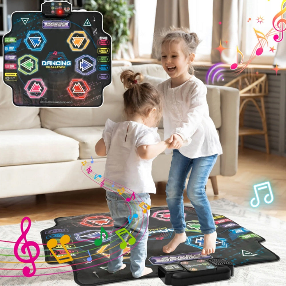 DANCE MUSIC MAT FOR KIDS WITH BLUETOOTH AND LED EFFECTS Packaging status original