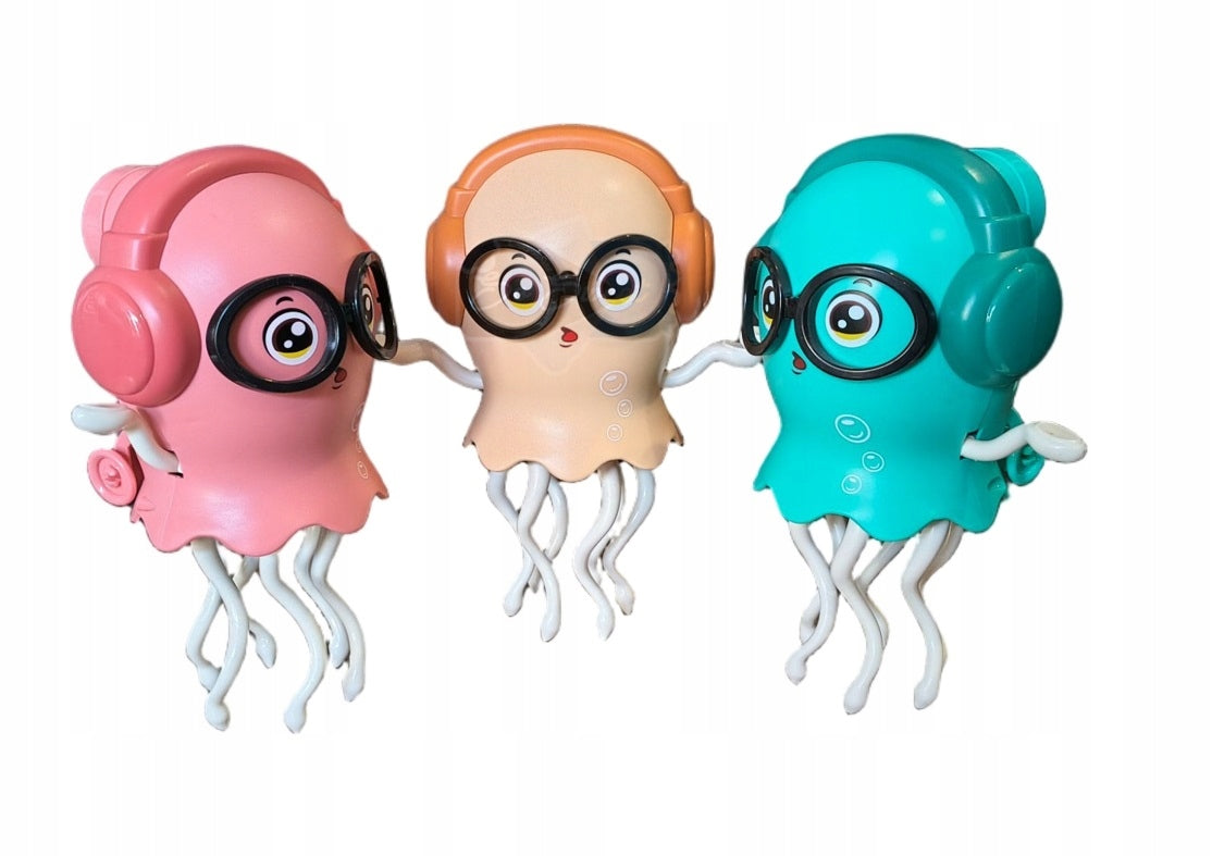 DANCING JELLYFISH Interactive octopus glowing game rides to crawl