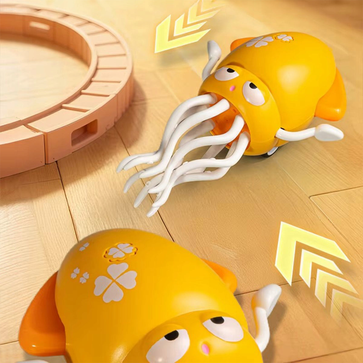 DANCING OCTOPUS INTERACTIVE ESCAPING CRAWLING TOY FOR BABY Packaging status original