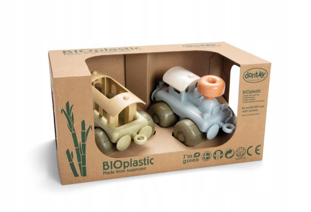 DANTOY BIO Train eco-friendly bioplastic toy for children 2+