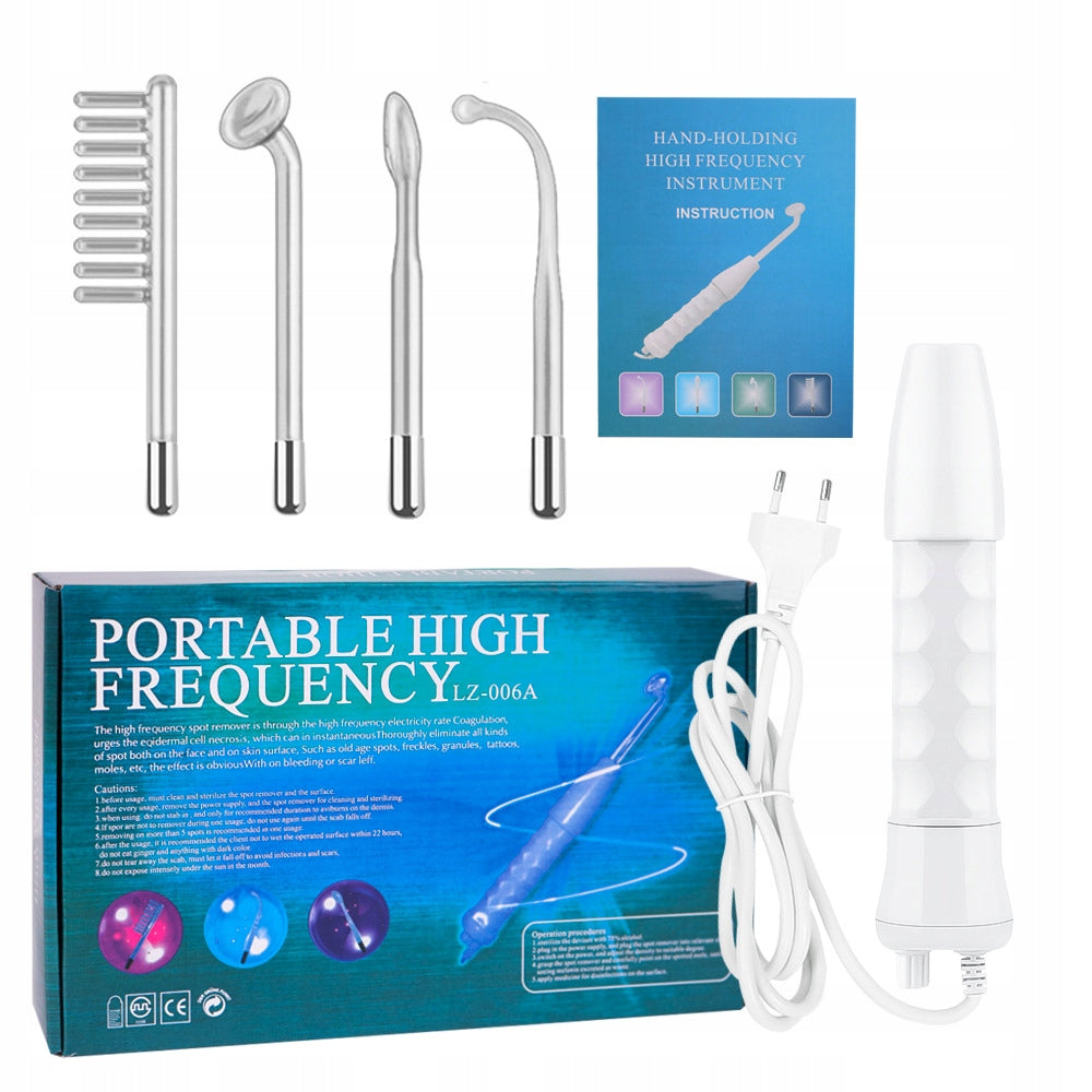 DARSONVAL DERMA WAND 4 PELLETS PRO DARSONWAL FOR FACIAL SKIN STRONG