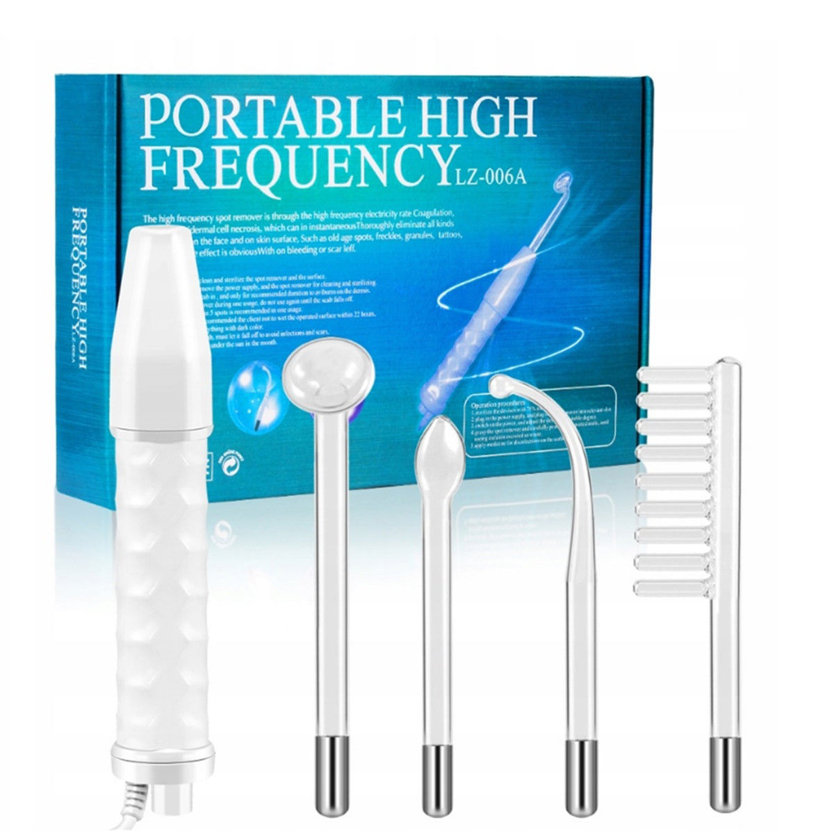 DARSONVAL derma wand darsonval 4 electrodes 10 W