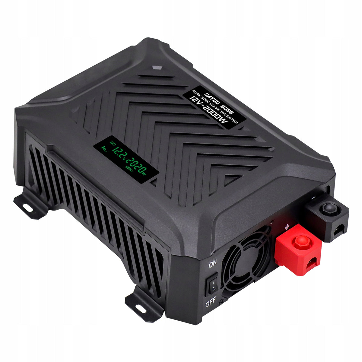 DATOUBOSS PSW-E2000W Inverter 12V 230V 2000W 4000W Pure Sinus With USB