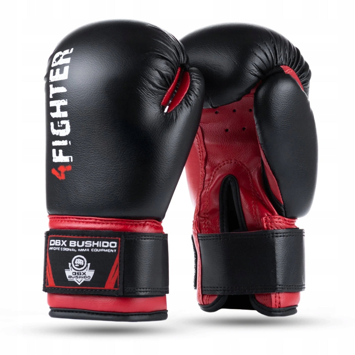 DBX Bushido Boxing Gloves for Kids 4Fighter Red Brand DBX BUSHIDO