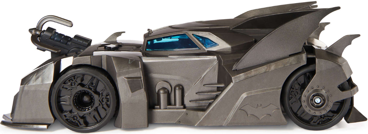 DC COMICS FIGURINE BATMAN DOLL SET 10 CM + BATMOBILE ACCESSORIES 4+ Brand Spin Master