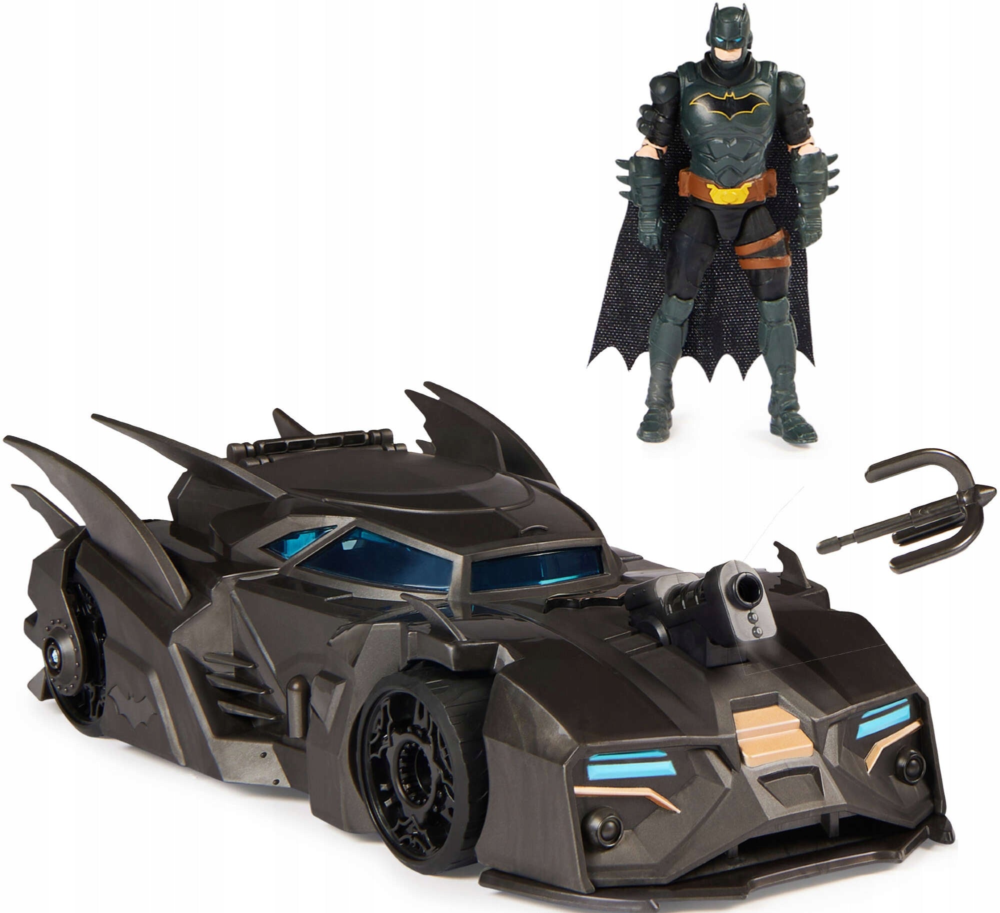DC COMICS FIGURINE BATMAN DOLL SET 10 CM + BATMOBILE ACCESSORIES 4+ Manufacturer code 6067473