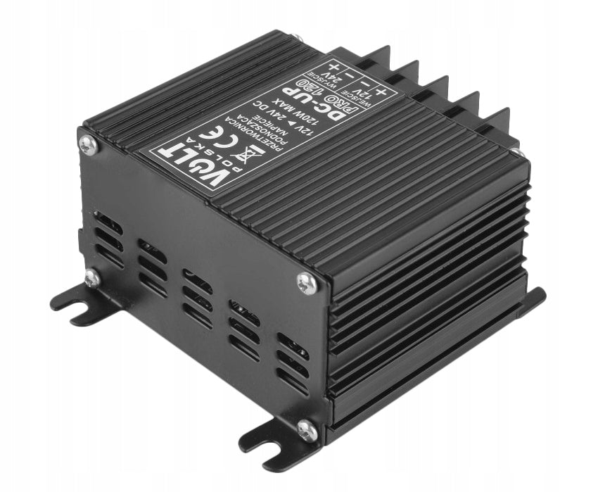 DC12/24V 120W VOLTAGE CONVERTER INCREASING THE VOLTAGE FROM 12V TO 24V Effective power 120 W