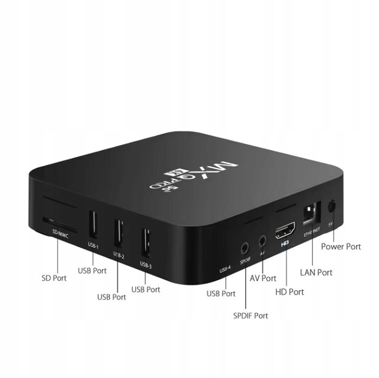DECODER ANDROID 7.1 SMART TV BOX 8GB MXQ PRO 4K MEDIA PLAYER Brand no brand
