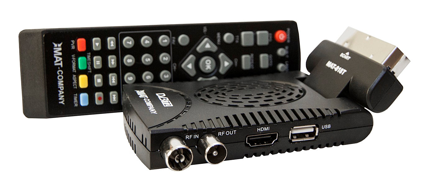 DECODER TERRESTRIAL TV TUNER DVB-T2 H.265 HEVC FULL HD USB HDMI REMOTE CONTROL BATTERIES EAN (GTIN) 5905143016572