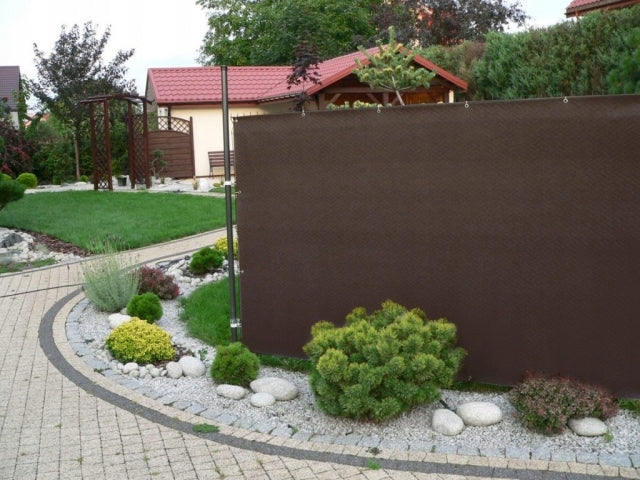 DECOMAT FENCE MAT 1,50X10,00M BROWN