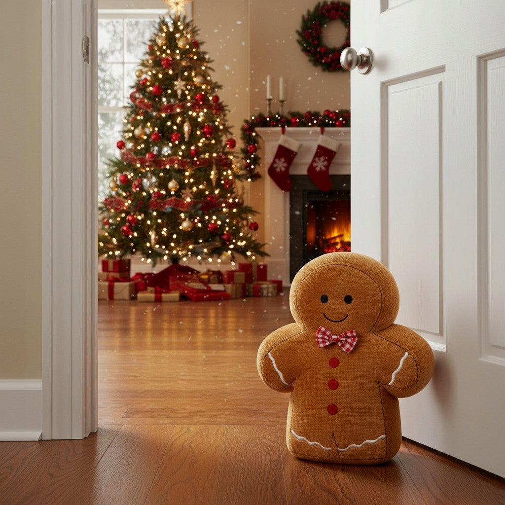 DECORATION CHRISTMAS DECORATION GINGERBREAD MAN COOKIES 24cm STOPWATCH COOKIEMAN Manufacturer code PIERNIK COOKIE MAN KARMEL 24x24 cm