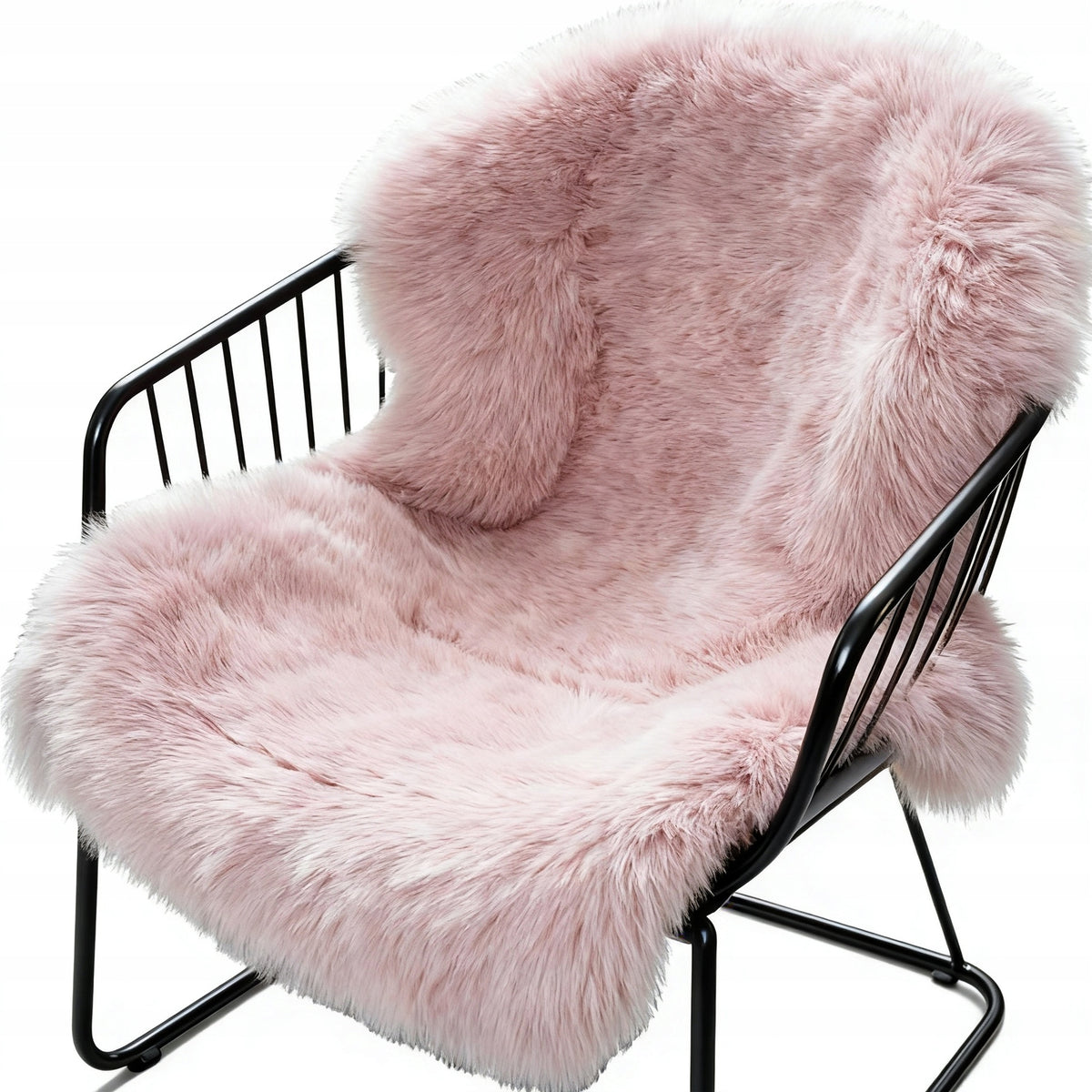 DECORATIVE CARPET SHEEP 100X60 PINK SOFT COMFORTABLE ACOUSTIC