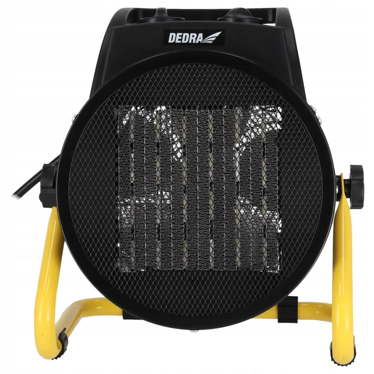 DEDRA DED9931C Electric Heater PTC 3.0kW Round Black Rack Brand Dedra