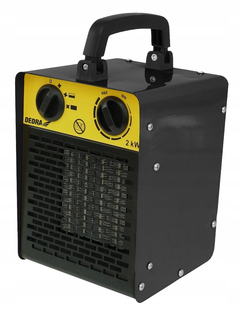 DEDRA ELECTRIC HEATER FARELKA STOVE PTC 2000W 148m³/h