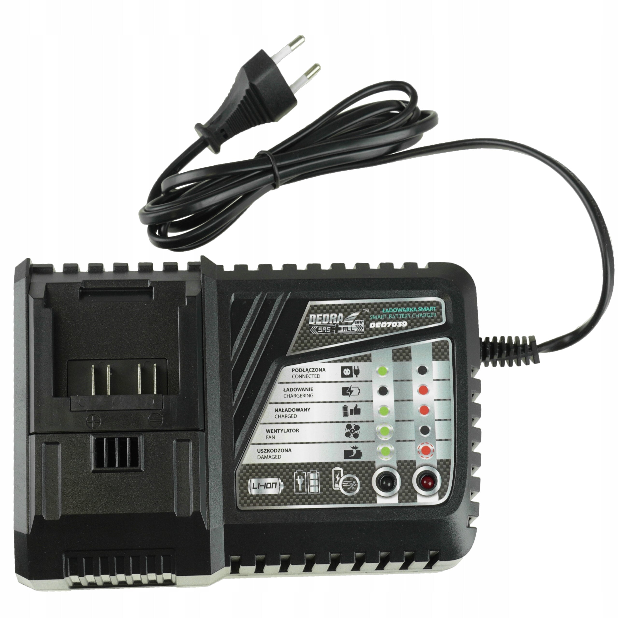 DEDRA FAST BATTERY CHARGER POWER SUPPLY 2 SOCKETS SAS+ALL DED7039