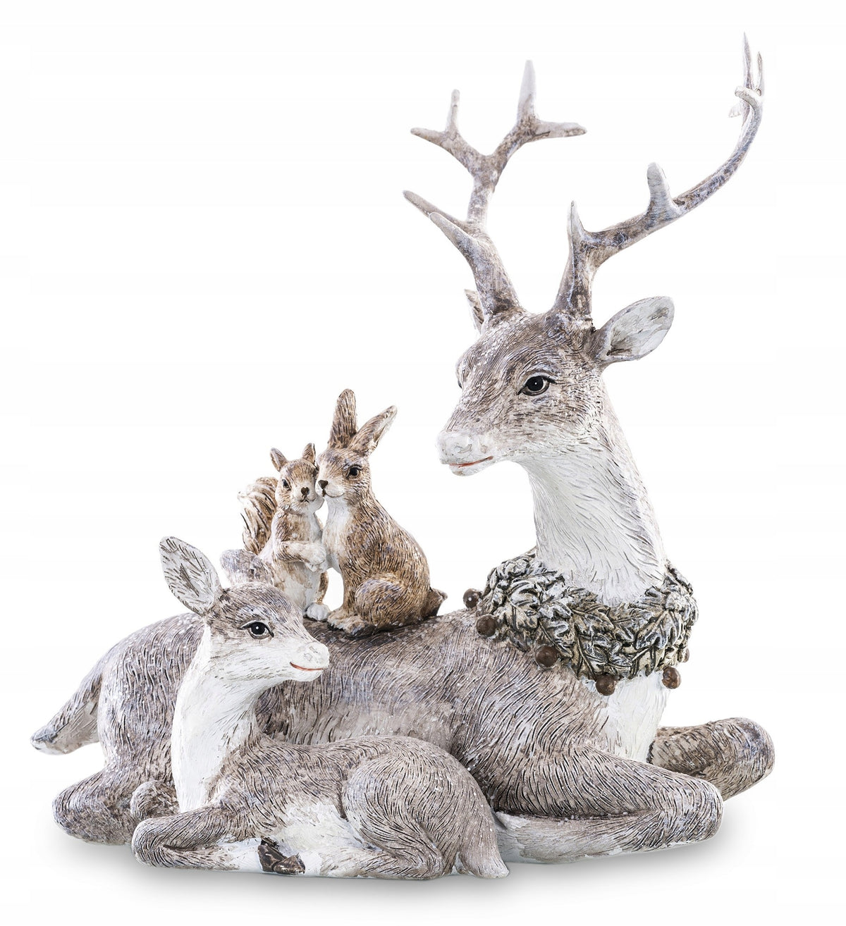 DEER AND DEER SARENKA REINDEER SQUIRREL HARE FIGURINE CHRISTMAS GIFT Manufacturer code 133825