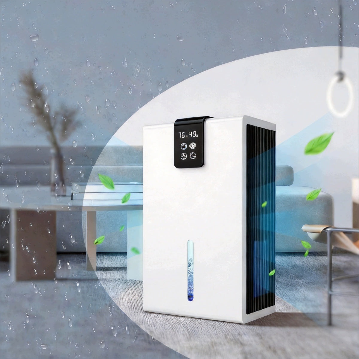 DEHUMIDIFIER 20L/24H MOISTURE ABSORBER PURIFIER QUIET 30dB LED Brand no brand