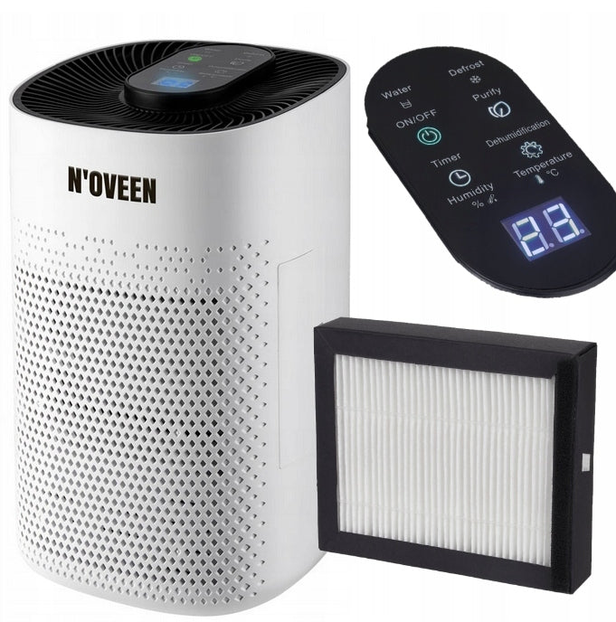 DEHUMIDIFIER & AIR PURIFIER MOISTURE ABSORBER 2 in 1 N'OVEEN DH450