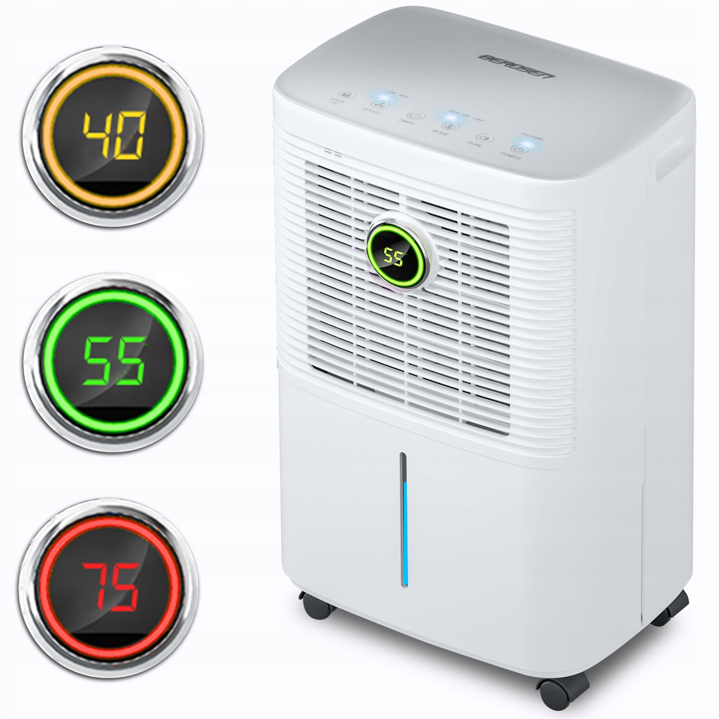 DEHUMIDIFIER COMPRESSOR MOISTURE ABSORBER 12L HYGROSTAT TIMER