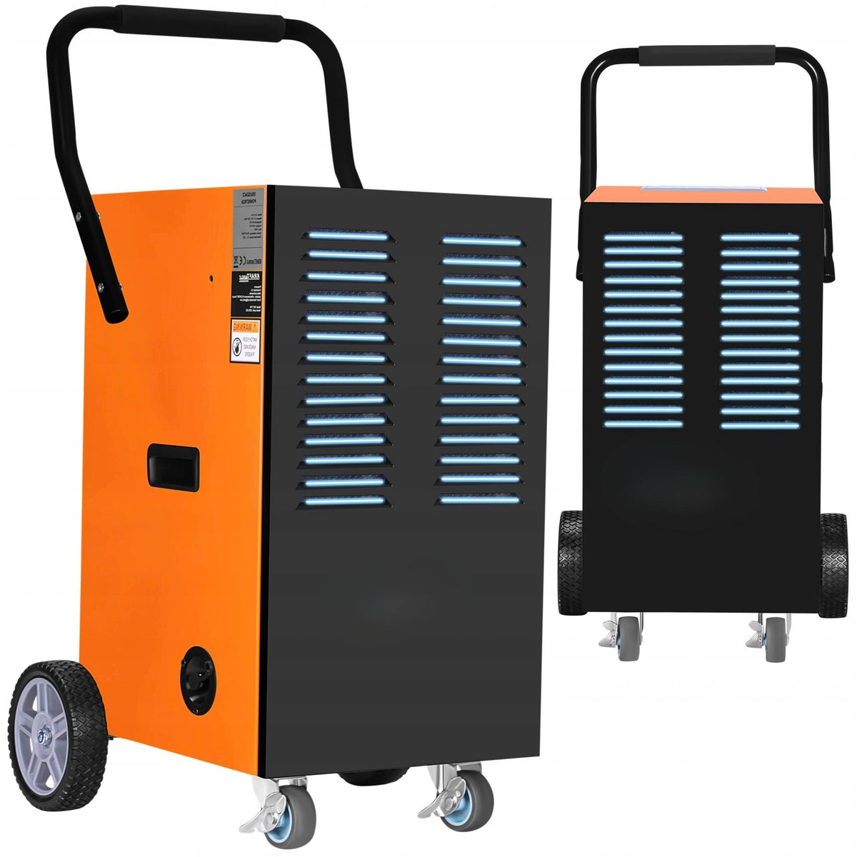 DEHUMIDIFIER INDUSTRIAL CONSTRUCTION MOISTURE ABSORBER 60L/24H TIMER
