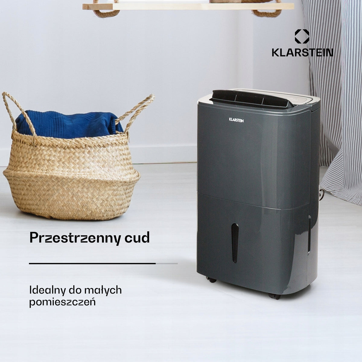 DEHUMIDIFIER MOISTURE ABSORBER 20L/24H QUIET EFFICIENT TIMER 420W Brand Klarstein