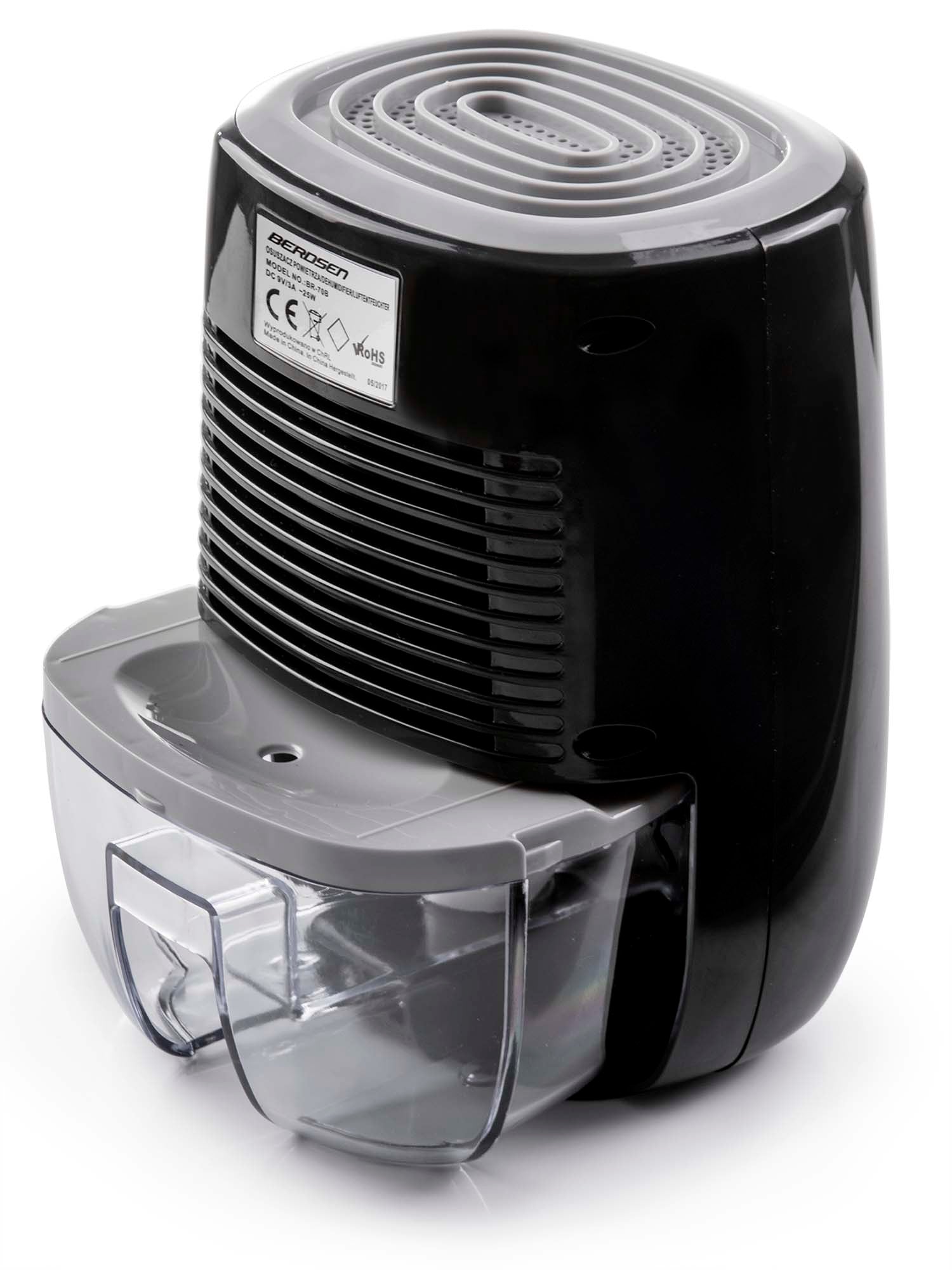 DEHUMIDIFIER MOISTURE ABSORBER BERDSEN BLACK-GREY QUIET NEW Manufacturer code 3818