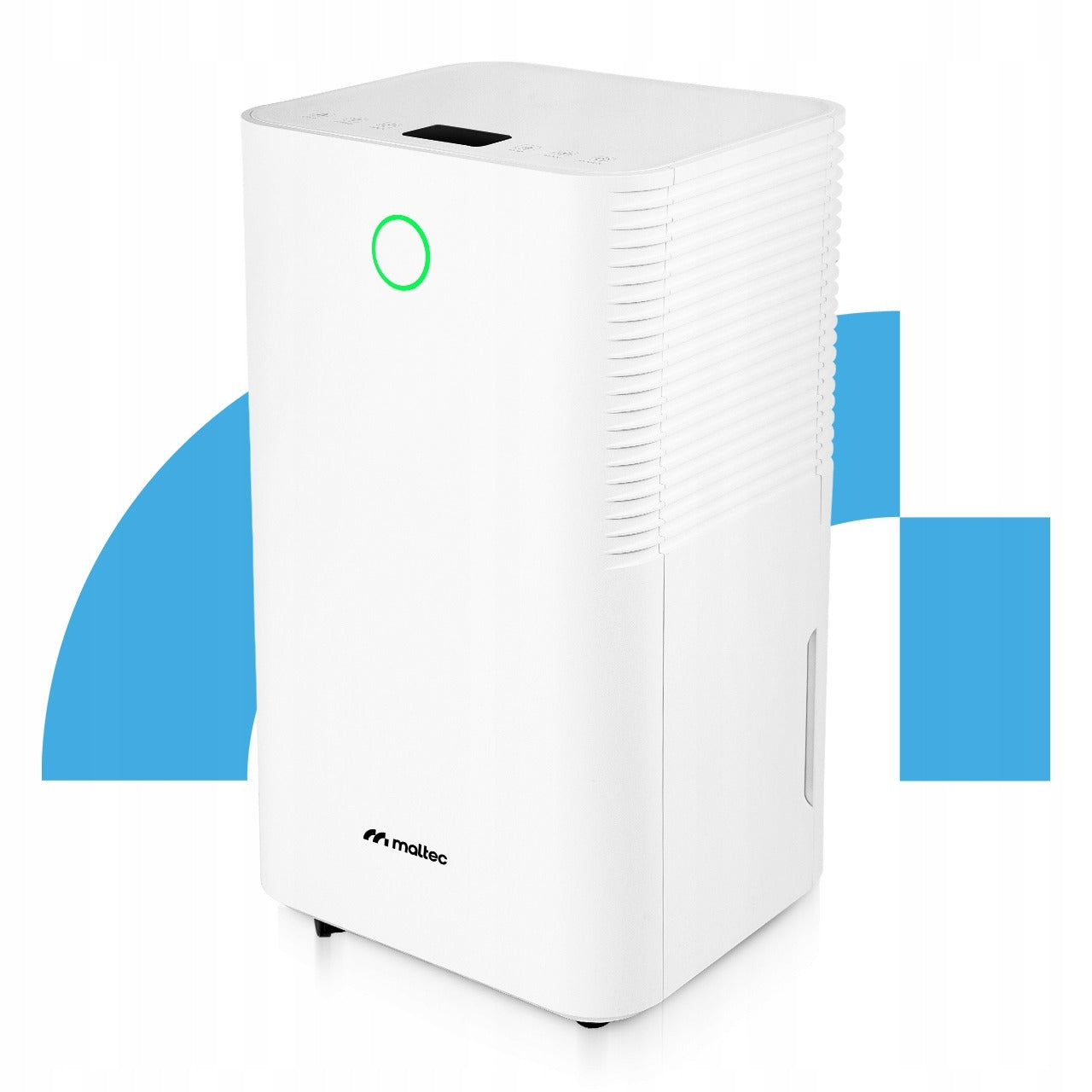 DEHUMIDIFIER MOISTURE ABSORBER HYGROSTAT WiFi TIMER 12L/24H QUIET Brand Maltec