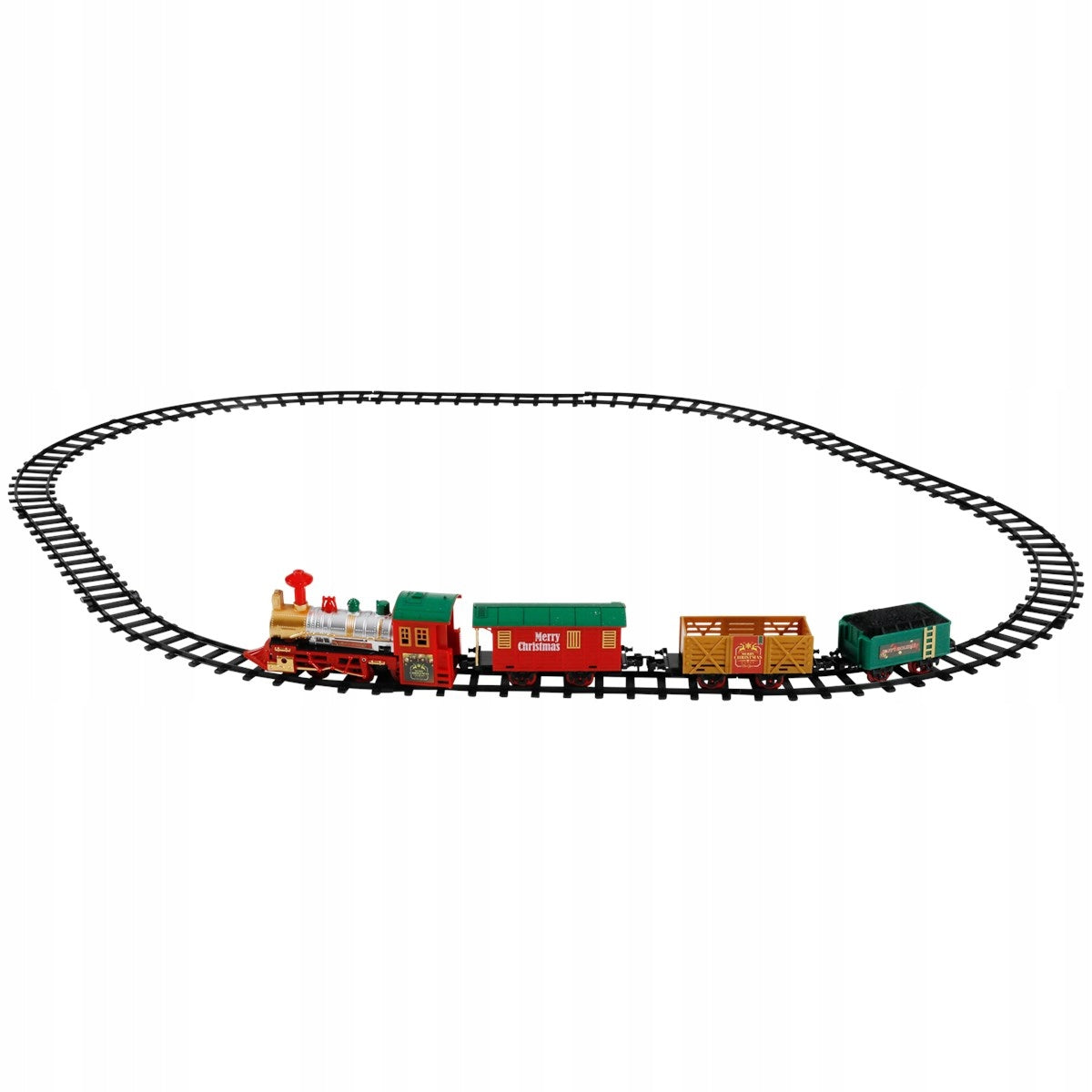 DELUXE CHRISTMAS ELECTRIC QUEUE WITH CHRISTMAS SOUND LIGHTING Manufacturer code 1234