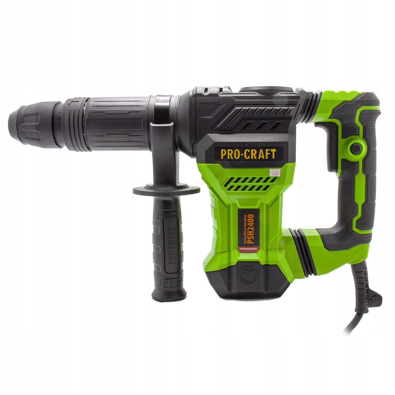 DEMOLITION HAMMER PROCRAFT PSH2400, WITH HANDLE SDS MAX, 18 J, IN CASE