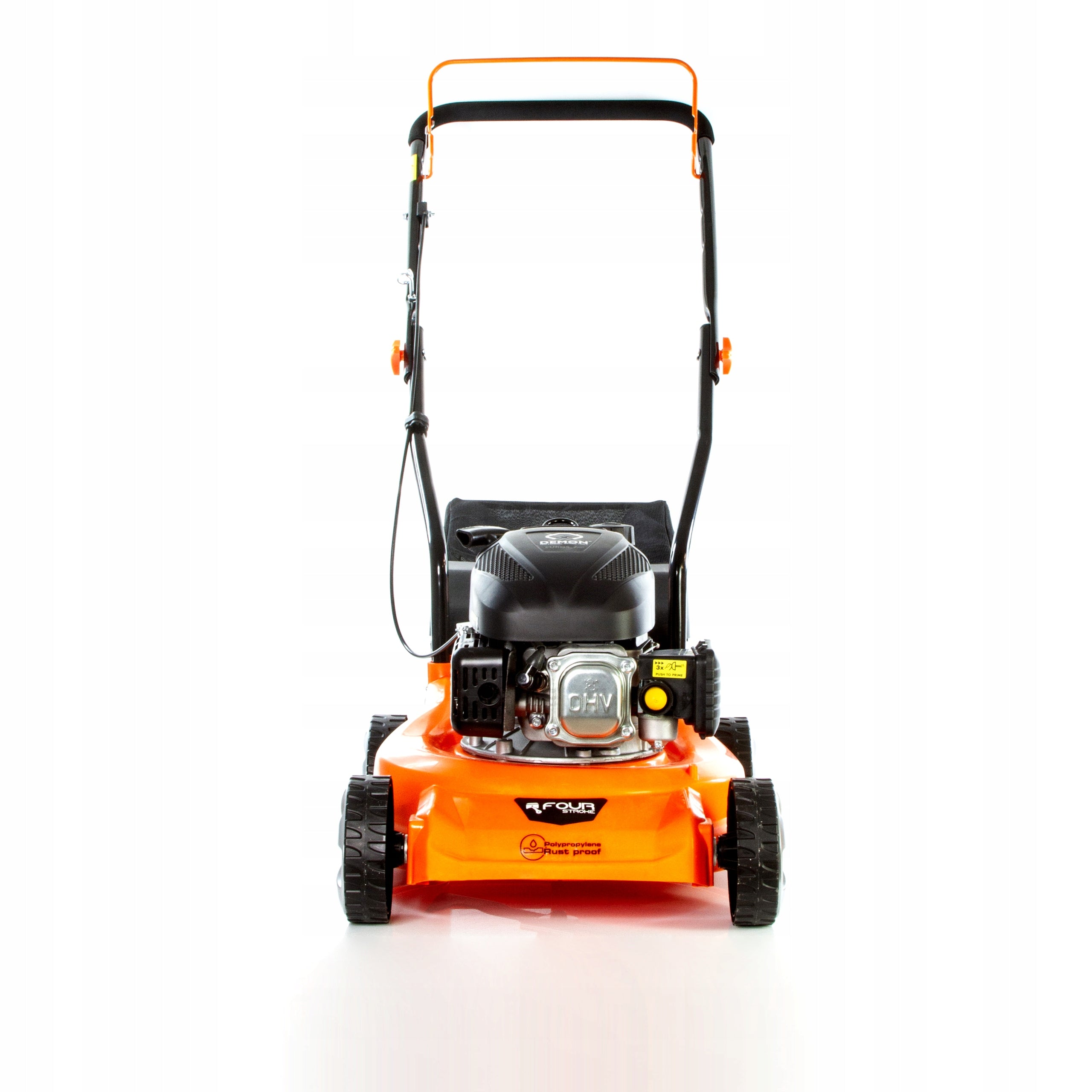 DEMON 40 with Basket LIGHT and STRONG - better than electric Series KOSIARKA SPALINOWA DEMON 40cm /kompozyt