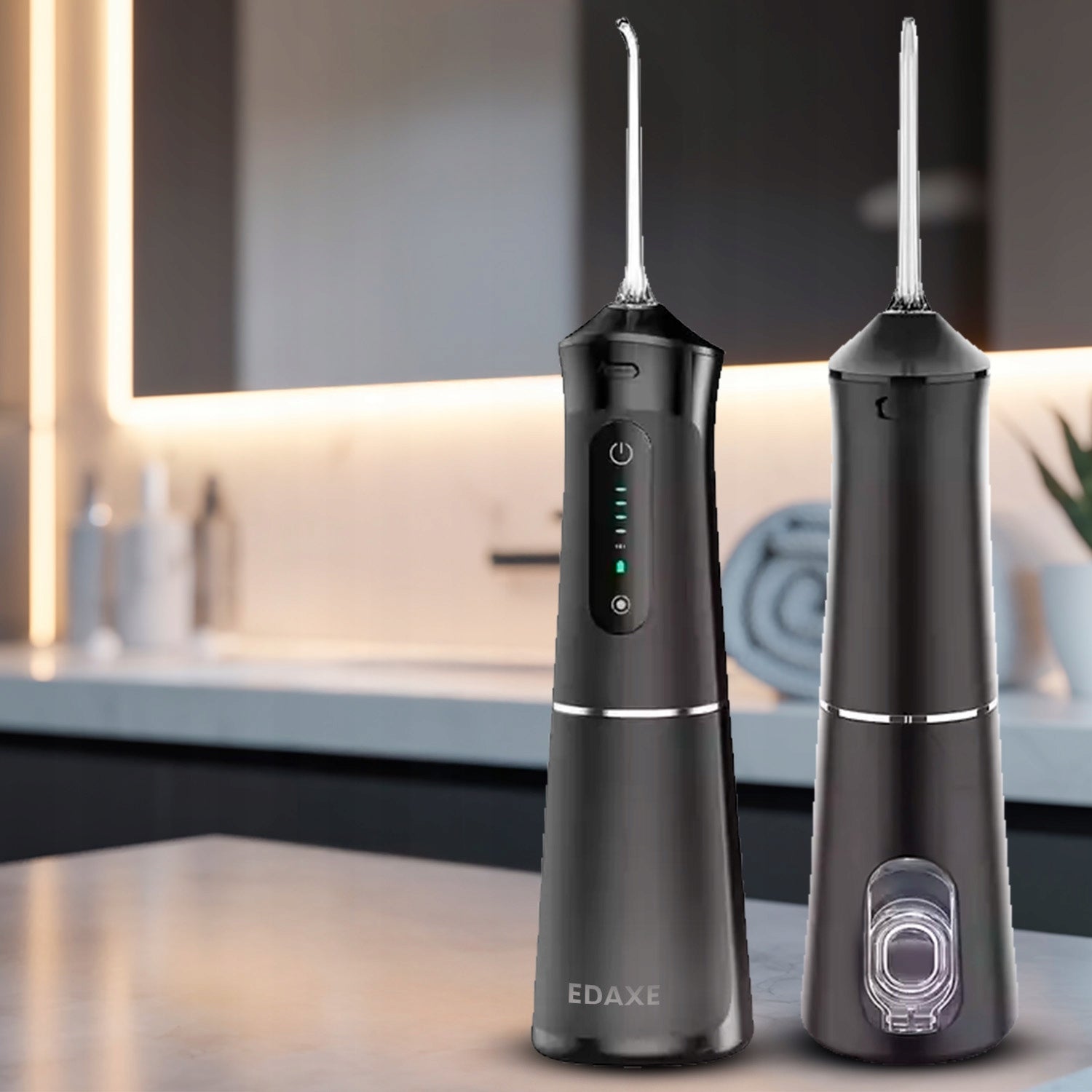DENTAL IRRIGATOR WIRELESS HydroCare 5 Modes 4 Nozzles Model Irygator do jamy ustnej HydroCare Pro Akumulator