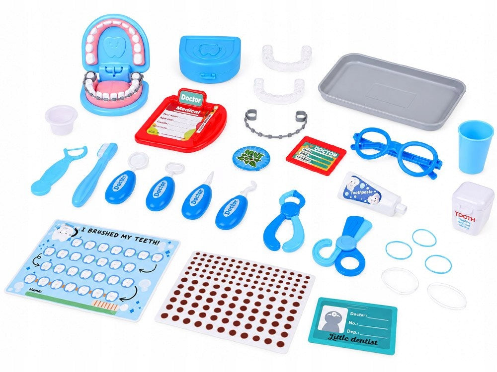 DENTIST set for children - extended office DENTIST Teeth Packaging status original