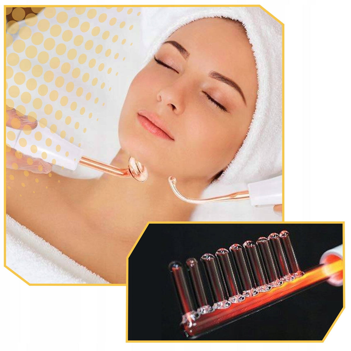 DERMA CURRENTS COSMETIC DEVICE FOR HAIR FACE CARE+4 PELLETS Medical device no