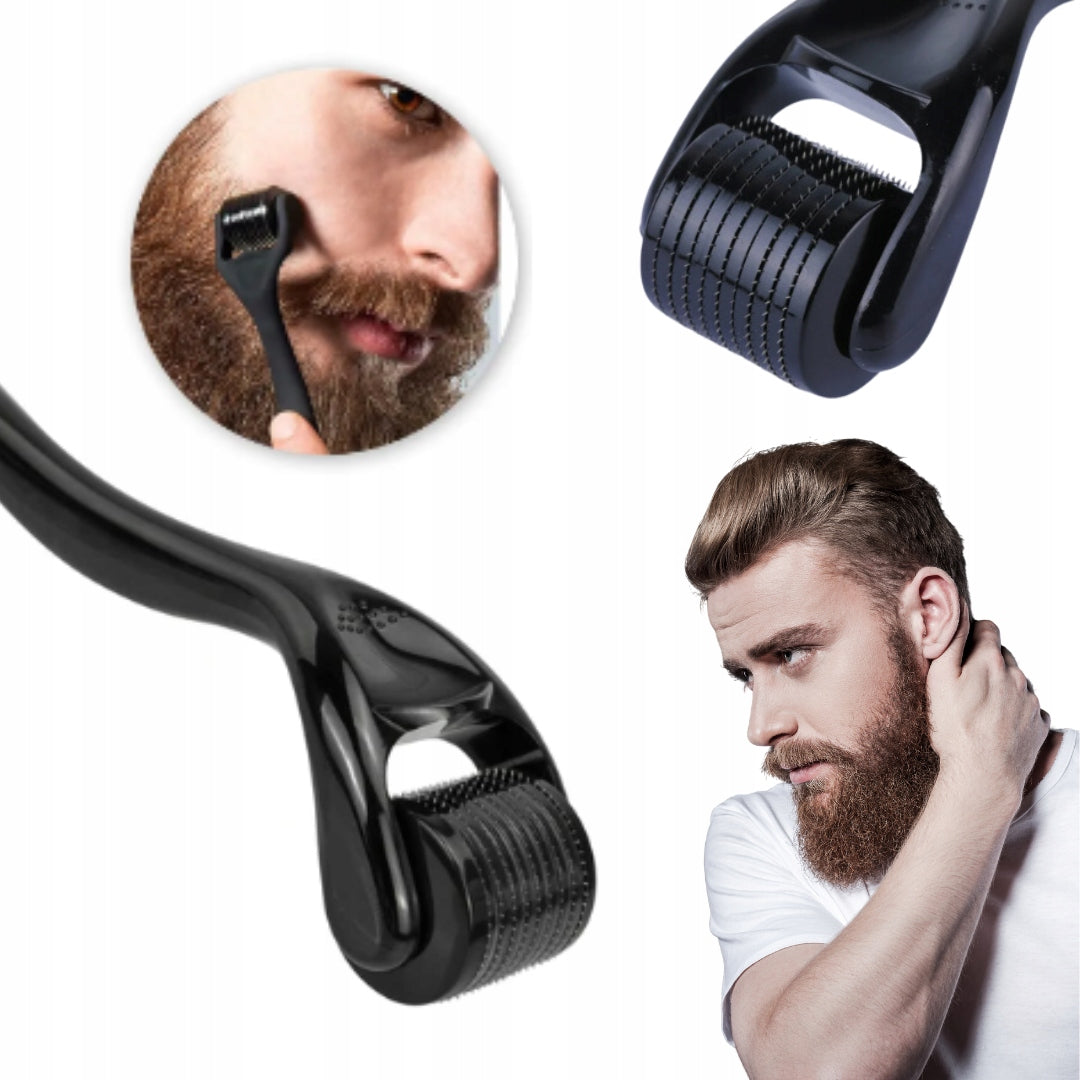 DERMA ROLLER FOR BEARD SKIN BALDNESS MESOTHERAPY 0,5mm