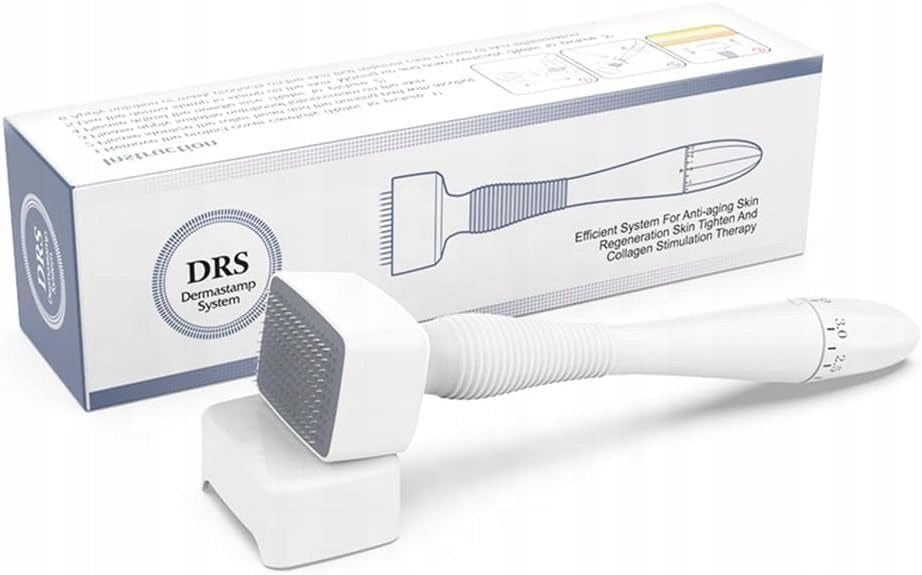 DERMA STAMP with adjustable needle length
