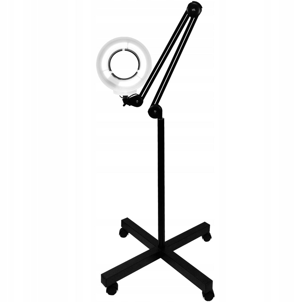 DERMATOLOGICAL COSMETIC LAMP WITH MAGNIFIER FOR NAIL EYELASHES5dpi 22W BLACK