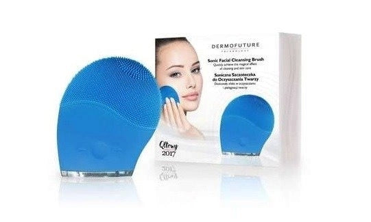 DERMOFUTURE Sonic toothbrush face Blue